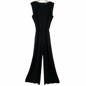 Lauren Ralph Lauren black sequin shoulder jumpsuit